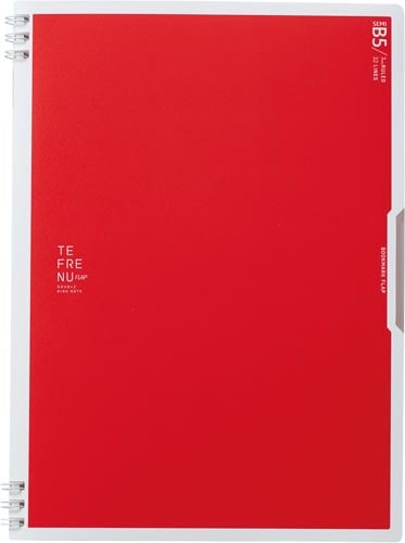 テフレ−ヌ フラップ セミB5 赤