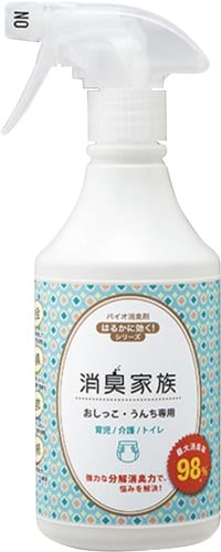 消臭家族 おしっこ・うんち専用500ml 1本