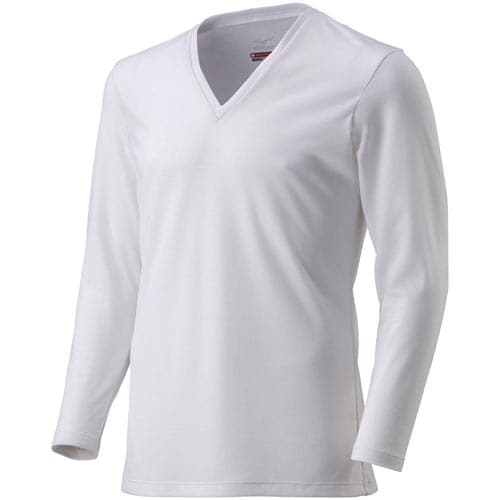 BサーモアンダーVネックナガメンズOW_M