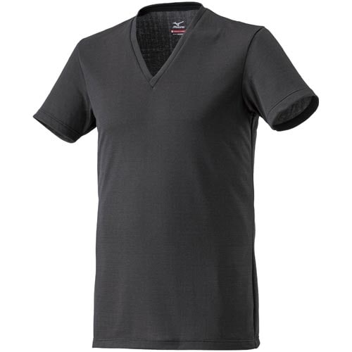 BサーモアンダーVネックハンメンズBK_LL