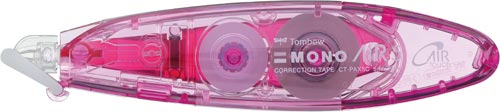 修正テープ モノエアーペン型詰替5mmピンク×10