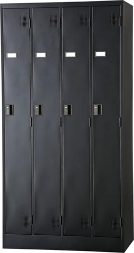 スタンダードロッカー4人用マットブラック