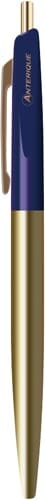真鍮油性ボールペン 0.5mm ネイビー軸