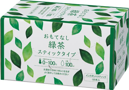 おもてなし用緑茶スティックタイプ×3