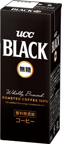 BLACK無糖紙パック 200ml 24本