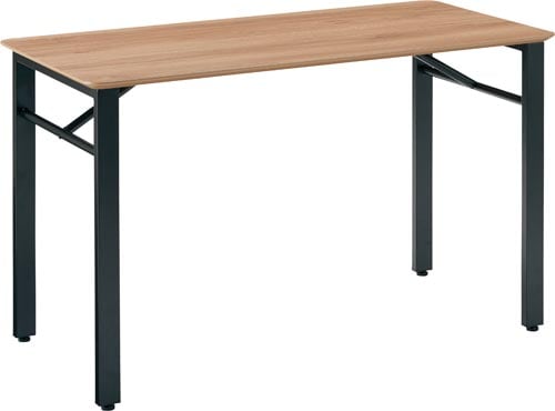 抗菌メラミンテーブル1200 ブラウン