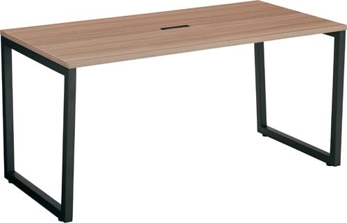 リスムMT用テーブルW1500黒脚ウォルナット