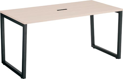 リスムMT用テーブルW1500黒脚ナチュラル