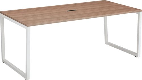 リスムMT用テーブルW1800白脚ウォルナット