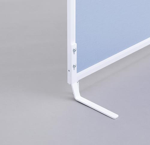 ABCパーテ 片側安定脚 白