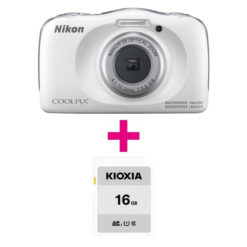 デジタルカメラ W150WH+SDHC16GB