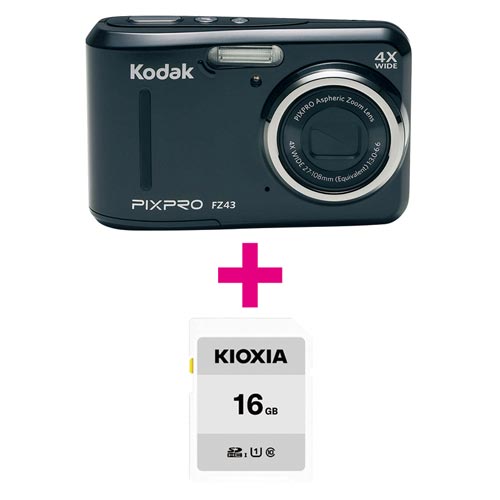 【新品未使用】KODAK　PIXPRO FZ43　デジタルカメラ　レッド