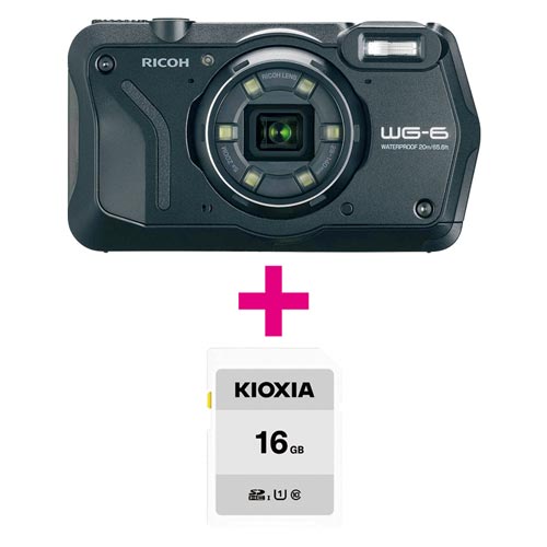 WG−6BK+SDHC16GB