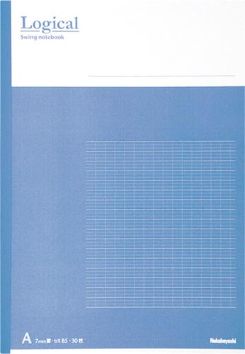 ロジカルノート B5 A罫 ブルー