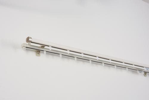 カーテンレールリネア木目ホワイトW3.0
