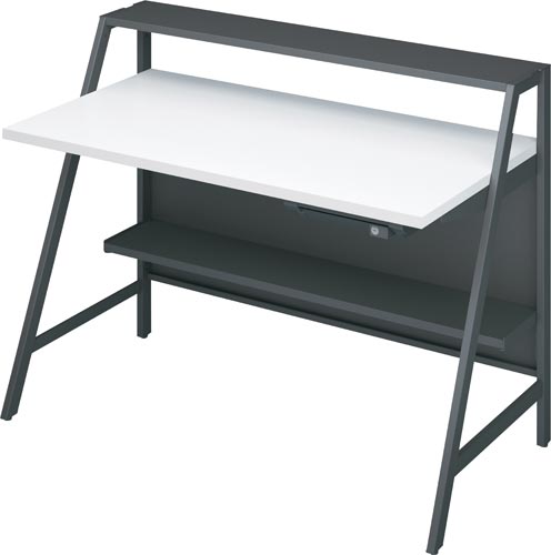 インベントSH 引出付H720W1200 黒脚白