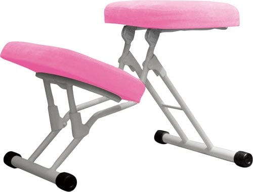 セブンポーズチェア ピンク ミルキーホワイト