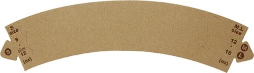 カップスリーブ100枚茶×5