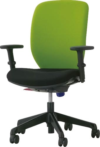 シルフィード ハイバック 肘付 フレッシュライム