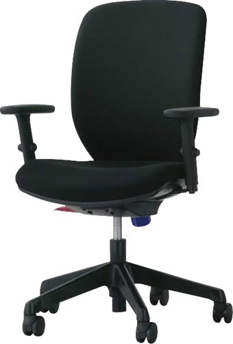 シルフィード ハイバック 肘付 ブラック