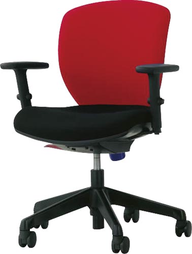 シルフィード ローバック 肘付 ファイアーレッド