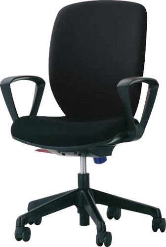 シルフィード サークルアーム ハイバック ブラック