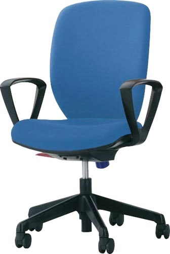 シルフィードレザー サークルアーム ハイバック 青