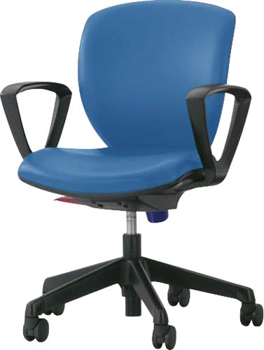 シルフィードレザー サークルアーム ローバック 青