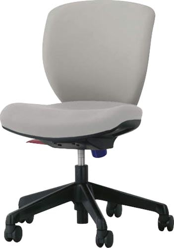 シルフィード ビニールレザー ローバック Lグレー