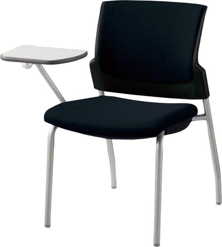 スターブ 4本脚 背:パッド座:ブラック メモ台付