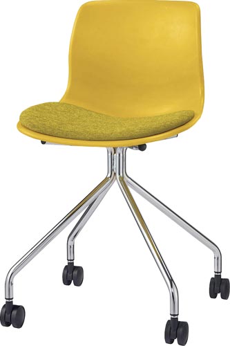 スピッツ キャスターメッキ脚 座パッド付 ミモザ