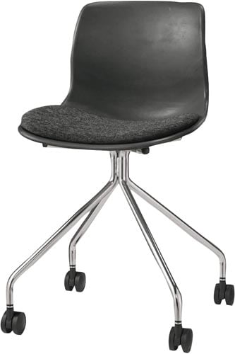 スピッツ キャスターメッキ脚 座パッド Cグレー