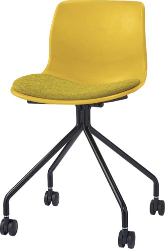 スピッツ キャスターBK脚 座パッド付 ミモザ