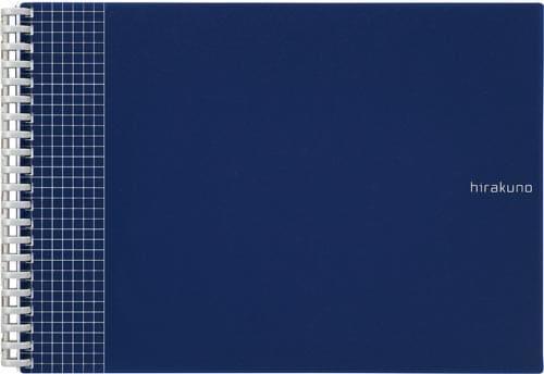 hirakuno セミB5E 21穴 ネイビー