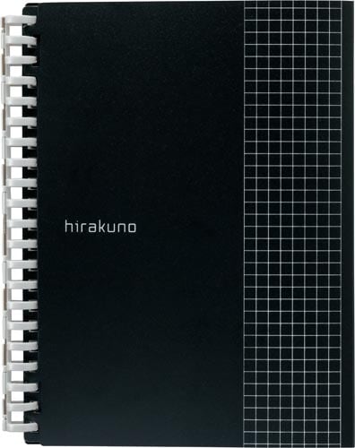 hirakuno B6/セミB5E21穴 ブラック