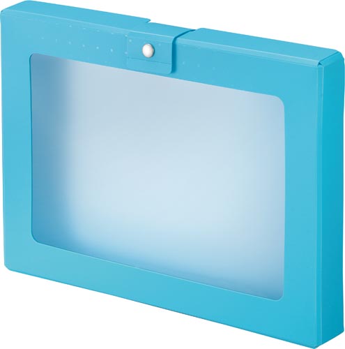 CUBE FIZZ ハンドケース ブルー