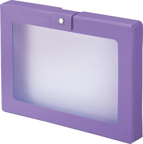 CUBE FIZZ ハンドケース パープル