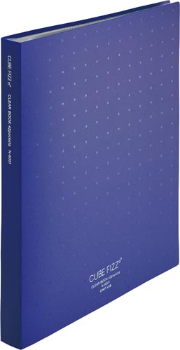 クリヤーブック 42P ネイビー