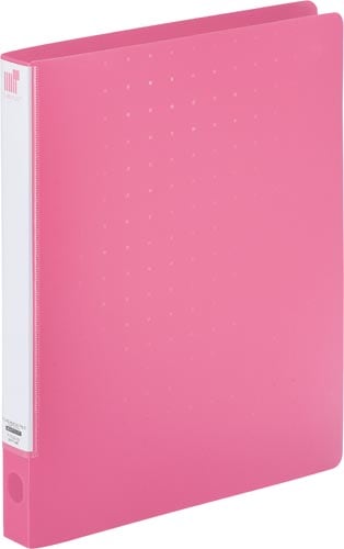 パンチレスファイルワンタッチ ピンク