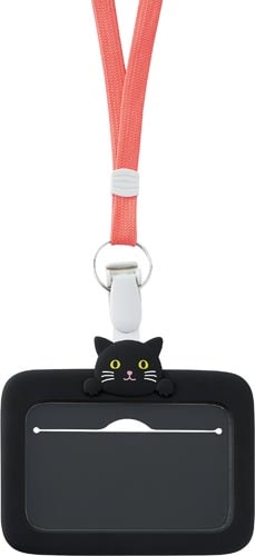 PuniLabo IDカードホルダー クロネコ