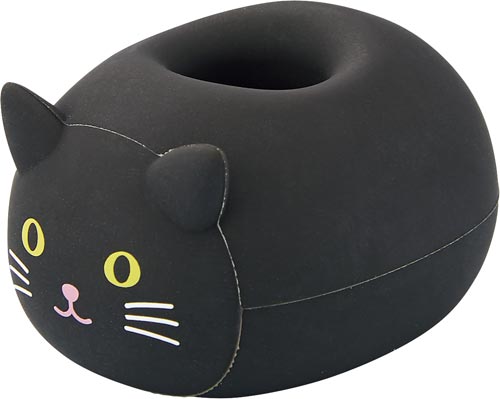 PuniLabo 寝ころびペンスタンド クロネコ