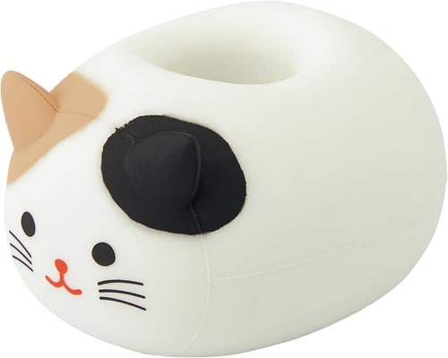 PuniLabo 寝ころびペンスタンド ミケネコ