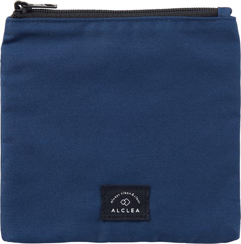 ALCLEA マスク&ポーチ ネイビー