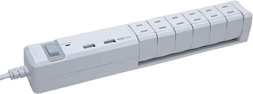 TAPKING USB AC×6 USB×2