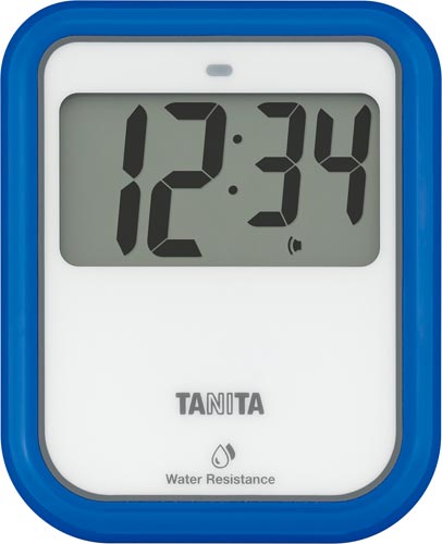 非接触タイマー 洗えるタイプ ブルー