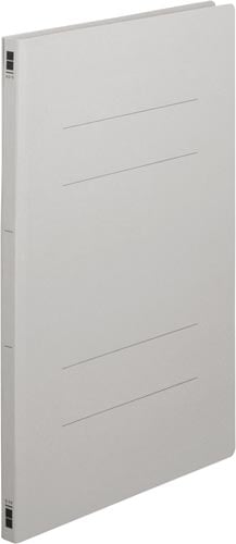 フラットファイル樹脂とじ具 A3縦 灰 10冊
