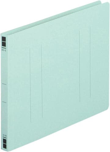 フラットファイル樹脂とじ具 B5横 青 10冊