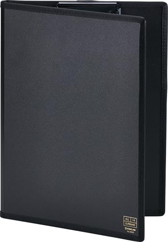 オ−ルインクリップボ−ド(カバ−付)クロ