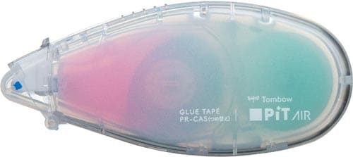 テープのり ピットエアーミニ詰替本体グリーンピンク