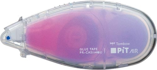 テープのり ピットエアーミニ詰替本体パープルピンク